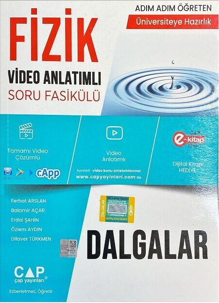 Çap Fizik Dalgalar Konu Anlatımlı Soru Bankası Çap Yayınları