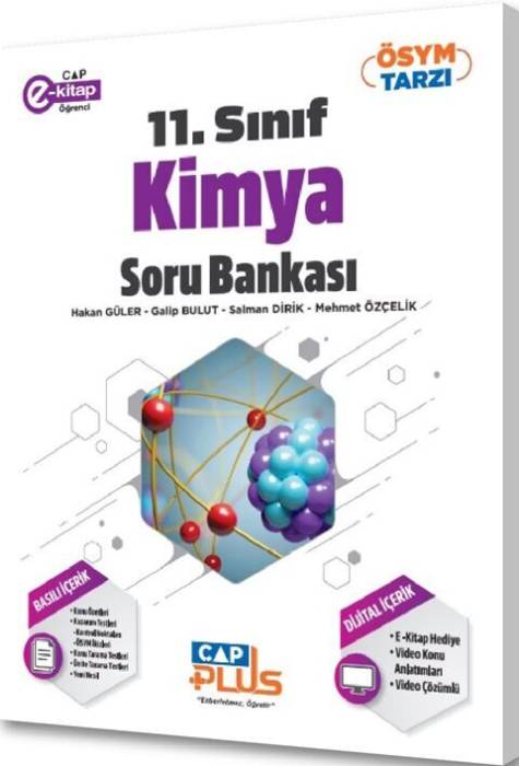 Çap Yayınları 11. Sınıf Kimya Plus Soru Bankası