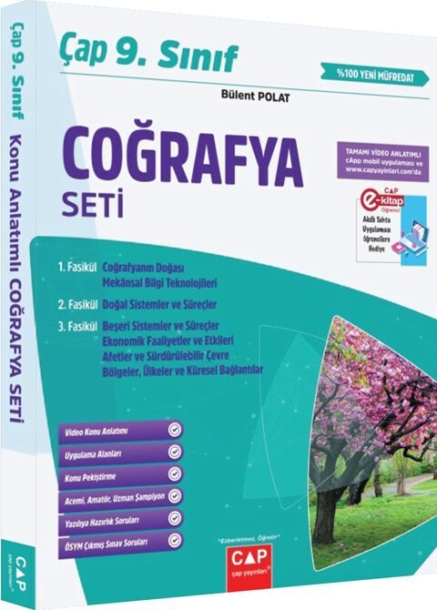 Çap Yayınları 9. Sınıf Coğrafya Seti