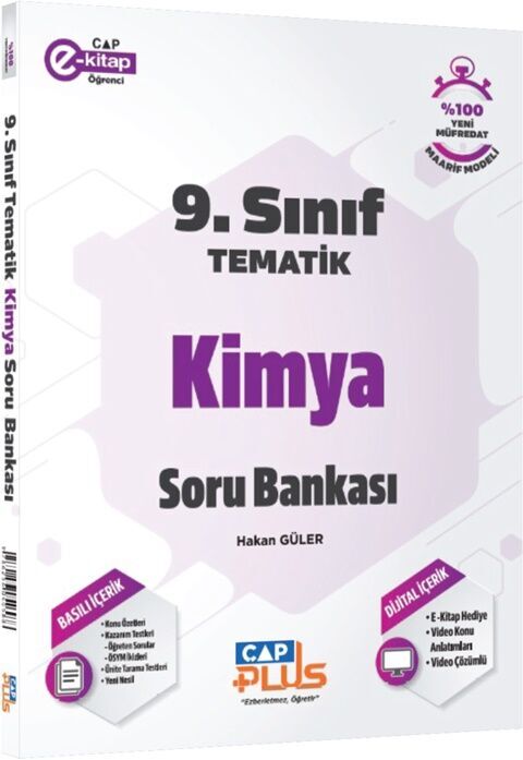 Çap Yayınları 9. Sınıf Kimya Tematik Soru Bankası