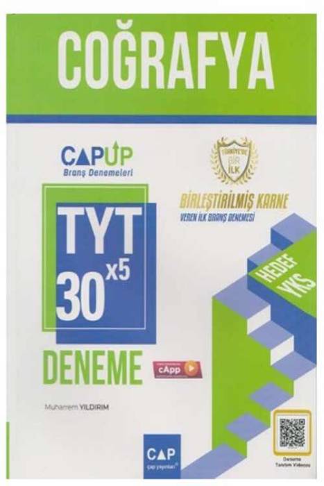 TYT Coğrafya 30 X 5 Up Deneme Çap Yayınları