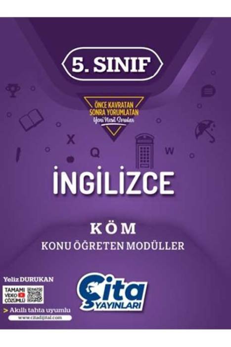 Çita 5. Sınıf İngilizce Konu Öğreten Modüller Çita Yayınları