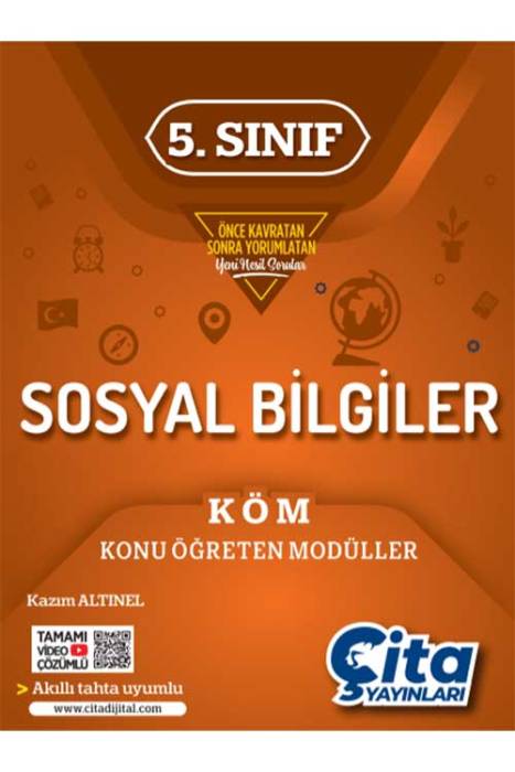 Çita 5. Sınıf Sosyal Bilgiler Konu Öğreten Modüller Çita Yayınları