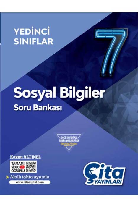 Çita 7. Sınıf Sosyal Bilgiler Soru Bankası Çita Yayınları