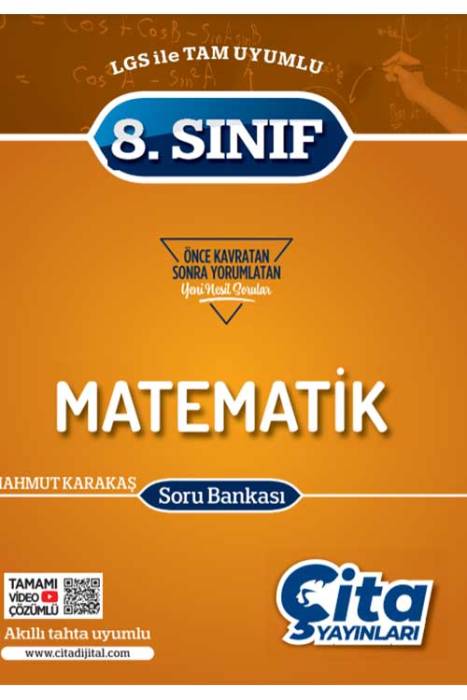 Çita 8. Sınıf Matematik Soru Bankası Çita Yayınları