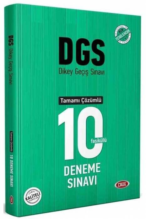 2023 DGS 10 Deneme Sınavı Çözümlü Fasikül Data Yayınları