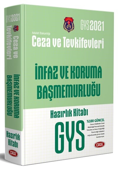 Data 2021 GYS Adalet Bakanlığı Ceza Tevkifevleri İnfaz ve Koruma Başmemurluğu Konu Anlatımlı Data Yayınları