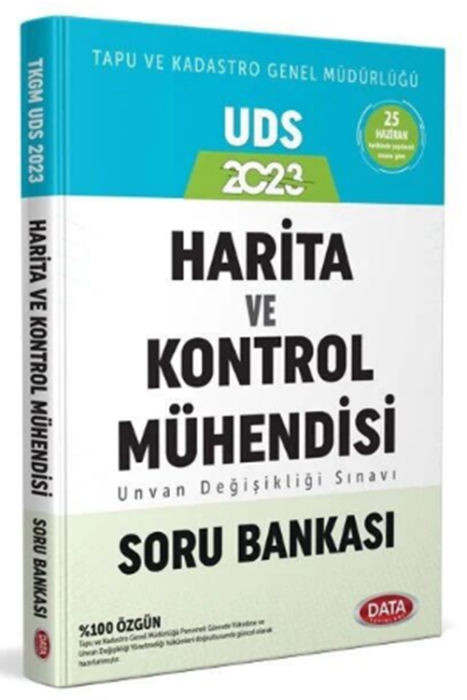 2023 GYS UDS Tapu Kadastro Harita ve Kontrol Mühendisi Soru Bankası Unvan Değişikliği Görevde Yükselme Data Yayınları