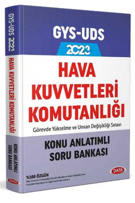 Data GYS UDS Hava Kuvvetleri Komutanlığı Konu Anlatımlı Soru Bankası Data Yayınları