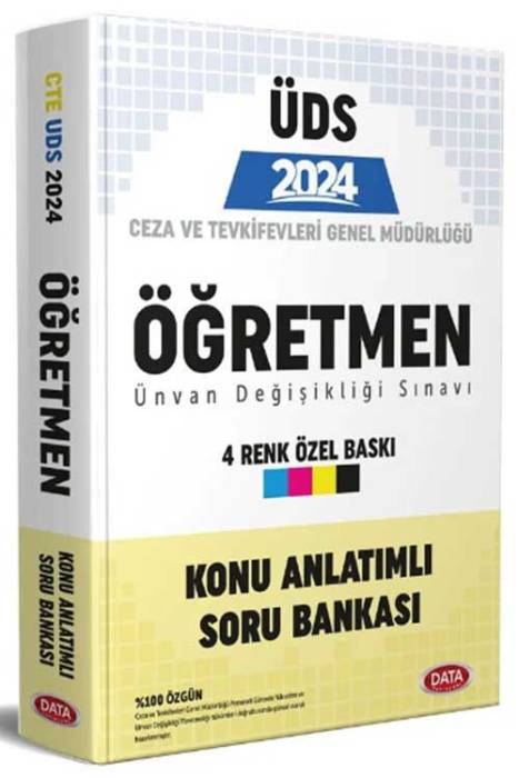 2024 ÜDS Ceza ve Tevkifevleri Genel Müdürlüğü Öğretmen Konu Anlatımı Soru Bankası Ünvan Değişikliği Data Yayınları