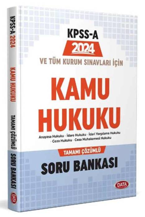 Data 2024 KPSS A Grubu Kamu Hukuku Soru Bankası Çözümlü Data Yayınları