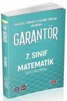 Data 7. Sınıf Garantör Matematik Soru Bankası Data Yayınları FIRSAT ÜRÜNLERİ - Thumbnail