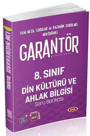 Data 8. Sınıf Garantör Din Kültürü ve Ahlak Bilgisi Soru Bankası Data Yayınları