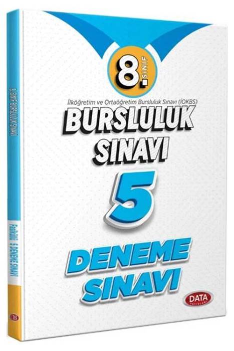 8. Sınıf Bursluluk 5 Deneme Sınavı Data Yayınları