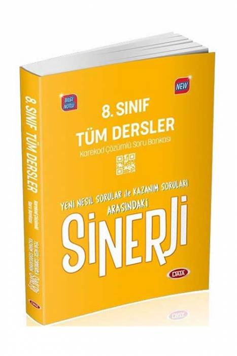 Data 8. Sınıf Tüm Dersler Sinerji Çözümlü Soru Bankası Data Yayınları FIRSAT ÜRÜNLERİ