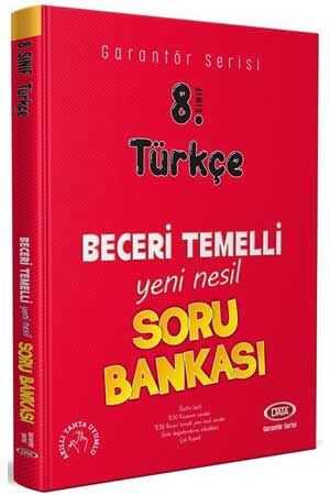 Data 8. Sınıf Türkçe Garantör Beceri Temelli Soru Bankası Data Yayınları