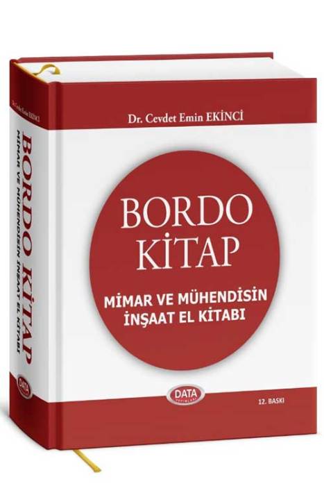 Data Bordo Kitap Mimar ve Mühendisin İnşaat El Kitabı Data Yayınları