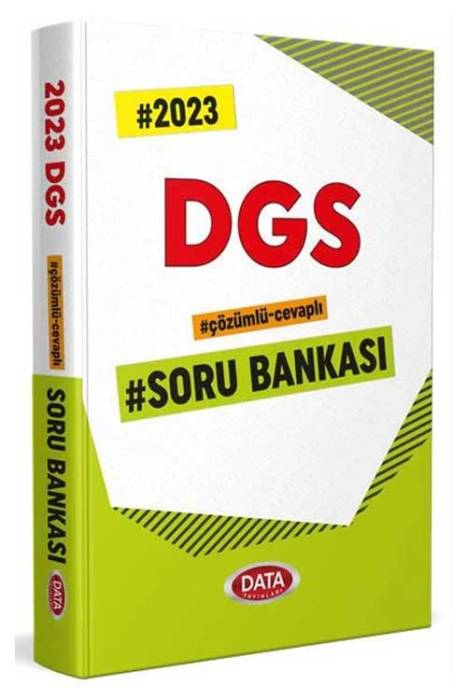 2023 DGS Soru Bankası Data Yayınları