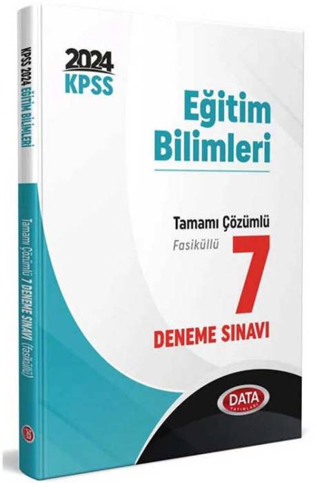 2024 KPSS Eğitim Bilimleri Tamamı Çözümlü 7 Deneme Data Yayınları