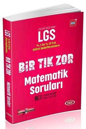 Data LGS Bir Tık Zor Matematik Soruları Data Yayınları