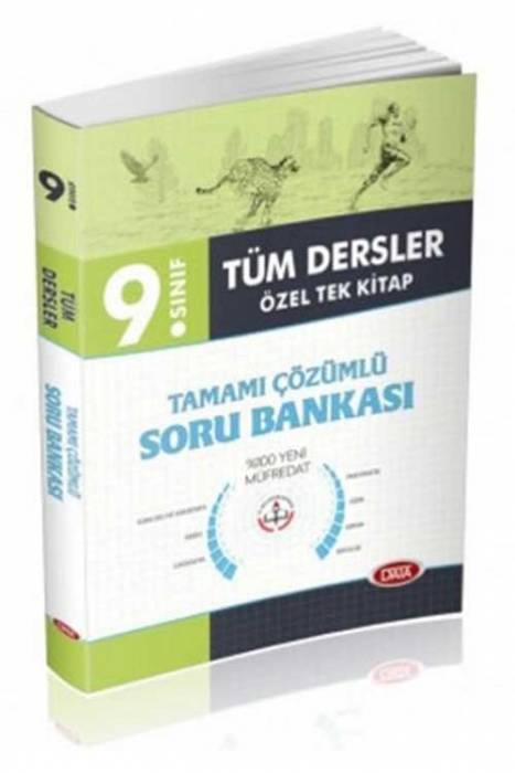 Data Yayınları 9. Sınıf Tüm Dersler Özel Tek Kitap Tamamı Çözümlü Soru Bankası FIRSAT ÜRÜNLERİ