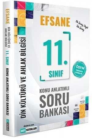 DDY 11. Sınıf Din Kültürü ve Ahlak Bilgisi Efsane Konu Anlatımlı Soru Bankası DDY Yayınları