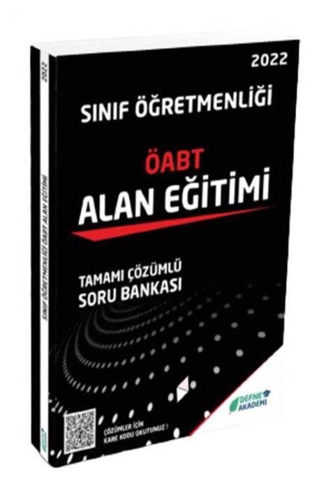 Defne Akademi 2022 ÖABT Sınıf Öğretmenliği Alan Eğitimi Soru Bankası Çözümlü Defne Akademi Yayınları