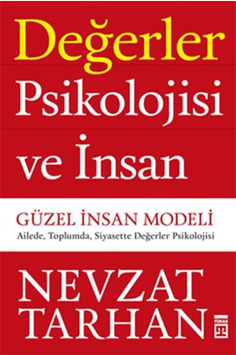 Değerler Psikolojisi ve İnsan Timaş Yayınları