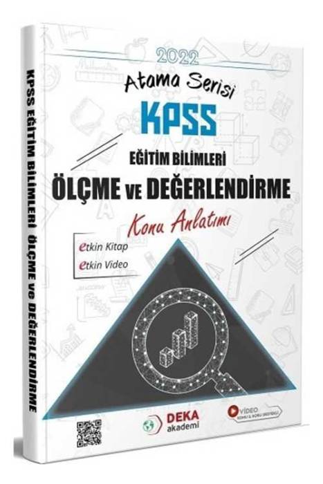 Deka 2022 KPSS Eğitim Bilimleri Ölçme ve Değerlendirme Atama Serisi Konu Anlatımı