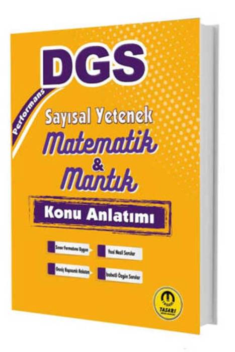 DGS Matematik Mantık Sayısal Yetenek Peformans Konu Anlatımı Tasarı Yayınları