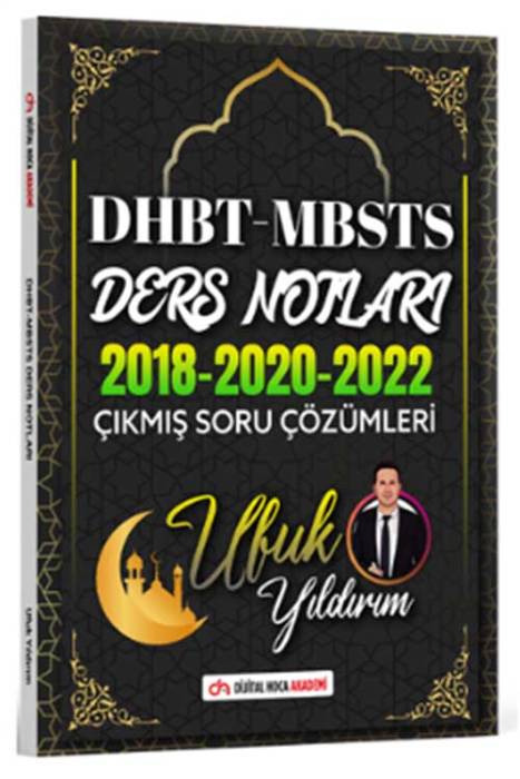 DHBT MBSTS Ders Notları 2018-2020-2022 Çıkmış Soru Çözümleri Dijital Hoca Yayınları