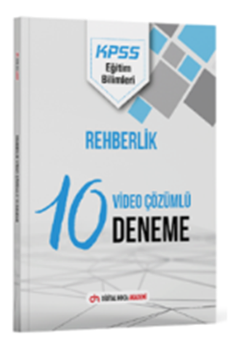 KPSS Eğitim Bilimleri Rehberlik ve Özel Eğitim 10 Deneme Çözümlü Dijital Hoca Akademi