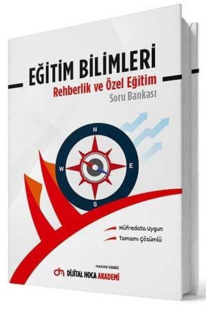 Dijital Hoca 2021 KPSS Eğitim Bilimleri Rehberlik ve Özel Eğitim Soru Bankası Dijital Hoca Akademi Yayınları