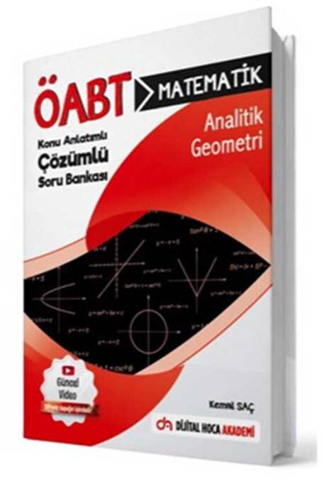 Dijital Hoca 2021 ÖABT Matematik Öğretmenliği Analitik Geometri Konu Anlatımlı Soru Bankası Dijital Hoca Yayınları