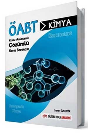 Dijital Hoca Akademi 2021 ÖABT Kimya Öğretmenliği Rezonans Konu Anlatımlı Soru Bankası Çözümlü Dijital Hoca Akademi Yayınları