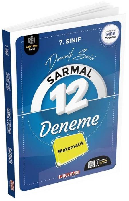 Dinamo 7. Sınıf Matematik Dinamik Sarmal 12 Deneme Dinamo Yayınları