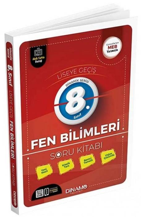 Dinamo 8. Sınıf Fen Bilimleri Dinamik Soru Bankası Dinamo Yayınları