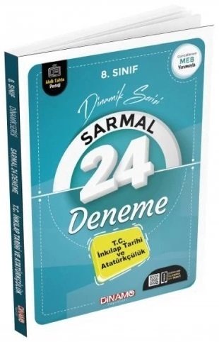 Dinamo 8. Sınıf T.C İnkılap Tarihi ve Ahlak Bilgisi Dinamik Sarmal 24 Deneme Dinamo Yayınları