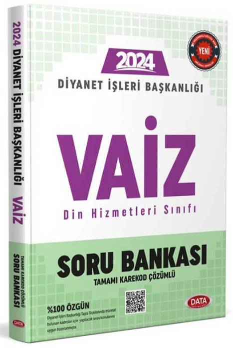 Diyanet İşleri Başkanlığı Vaiz Soru Bankası - Karekod Çözümlü Data Yayınları