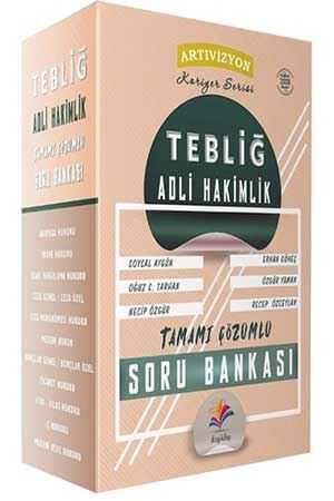 Dizgi Kitap TEBLİĞ Artıvizyon Adli Hakimlik Soru Bankası Seti Çözümlü Dizgi Kitap Dizgi Kitap Yayınları