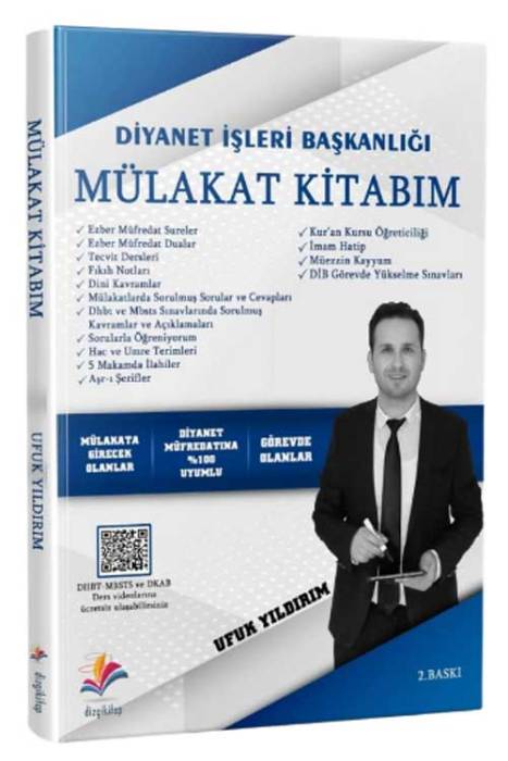 2025 Diyanet İşleri Başkanlığı Mülakat Kitabım Dizgi Kitap Yayınları