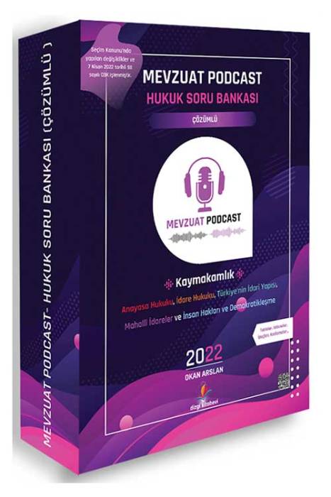 Dizgi Kitap 2022 Kaymakamlık Hakimlik Mevzuat Podcast Hukuk Soru Bankası Çözümlü Dizgi Kitap