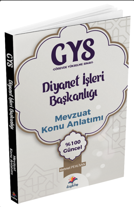 Dizgi Kitap GYS Diyanet İşleri Başkanlığı Mevzuat Konu Anlatımı Görevde Yükselme Dizgi Kitap Yayınları