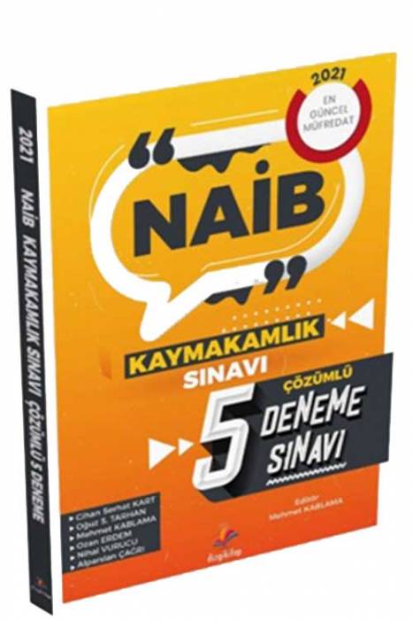 Dizgi Kitap Naib Kaymakamlık Sınavı Tamamı Çözümlü 5 Deneme Dizgi Kitap Yayınları