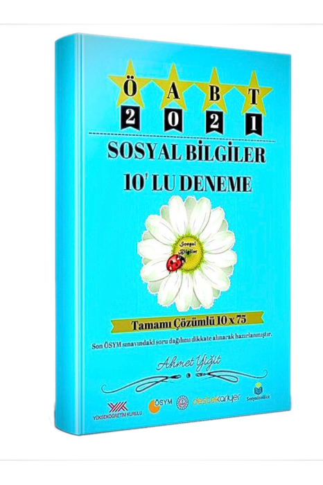 Dizgi Kitap ÖABT Sosyal Bilgiler 10'lu Deneme Sınavı Dizgi Kitap Yayınları