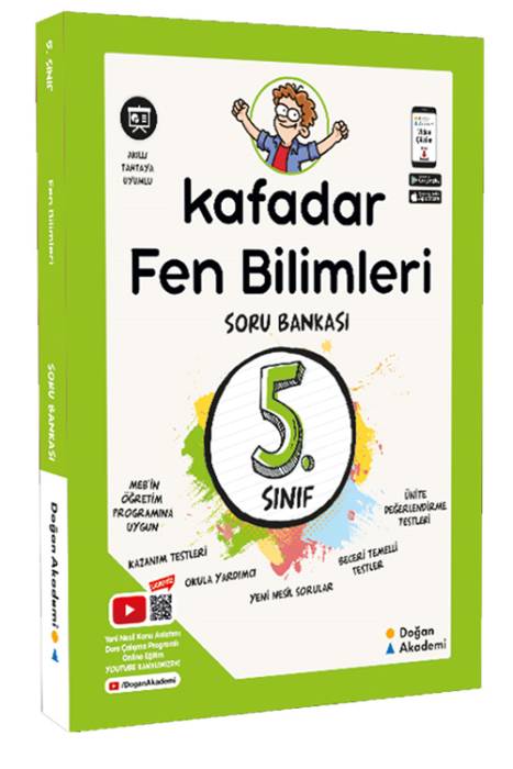 Doğan Akademi 5. Sınıf Kafadar Fen Bilimleri Soru Bankası Doğan Akademi Yayınları