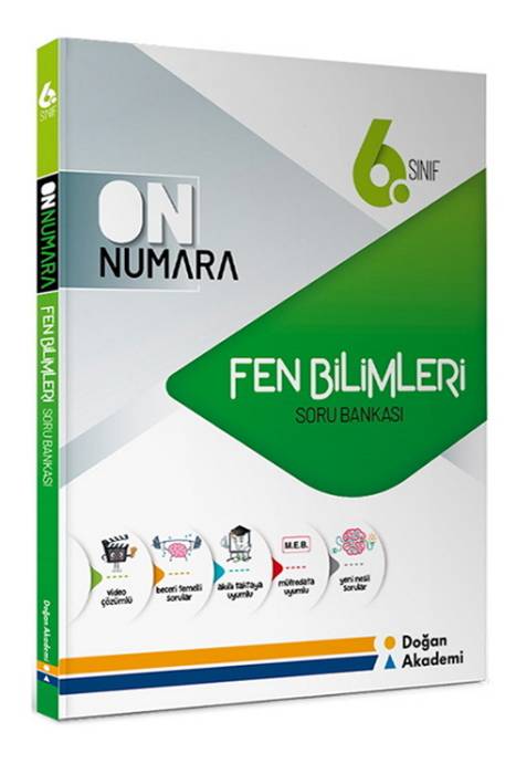 Doğan Akademi 6. Sınıf On Numara Fen Bilimleri Soru Bankası Doğan Akademi Yayınları