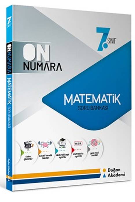 Doğan Akademi 7. Sınıf On Numara Matematik Soru Bankası Doğan Akademi Yayınları