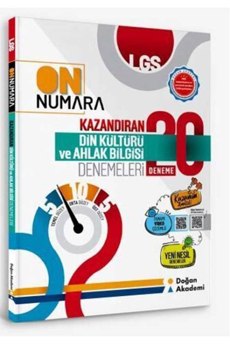 Doğan Akademi 8. Sınıf LGS On Numara Din Kültürü ve Ahlak Bilgisi Branş Denemeleri