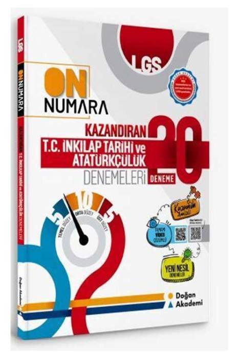 Doğan Akademi 8. Sınıf LGS On Numara T.C İnkılap Tarihi ve Atatürkçülük Branş Denemeleri